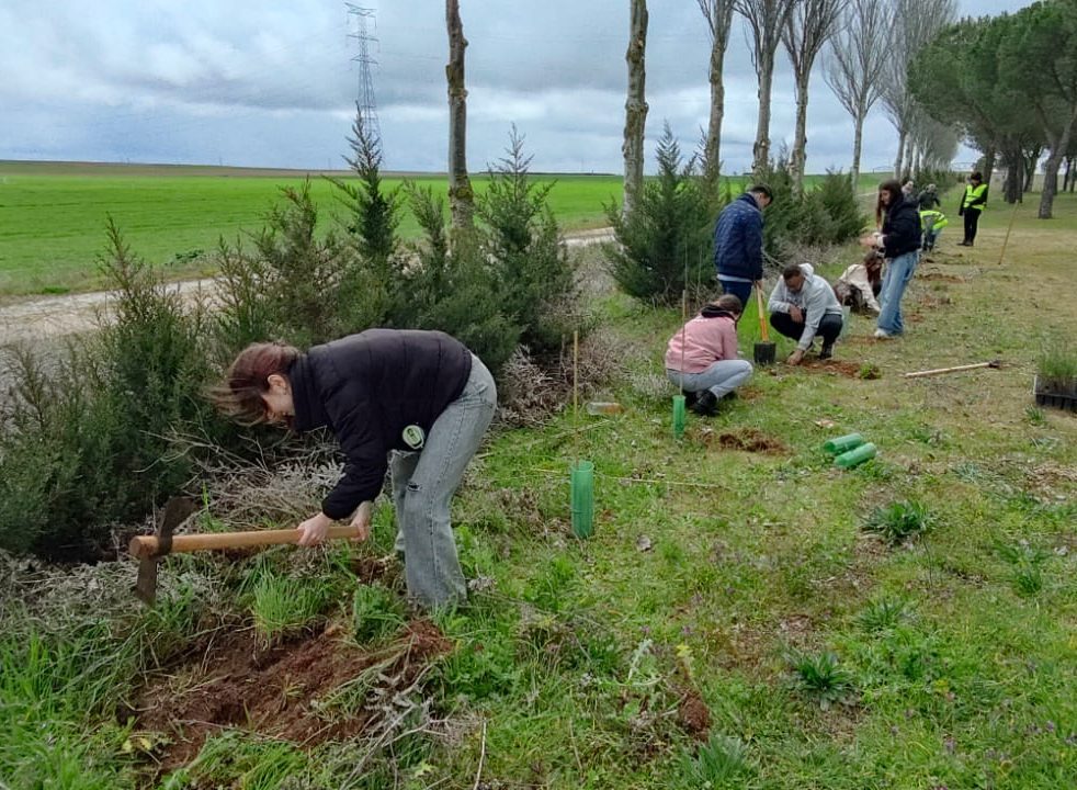 Así vivimos la jornada de voluntariado de Villalar Checkpoint en Villalar de los Comuneros